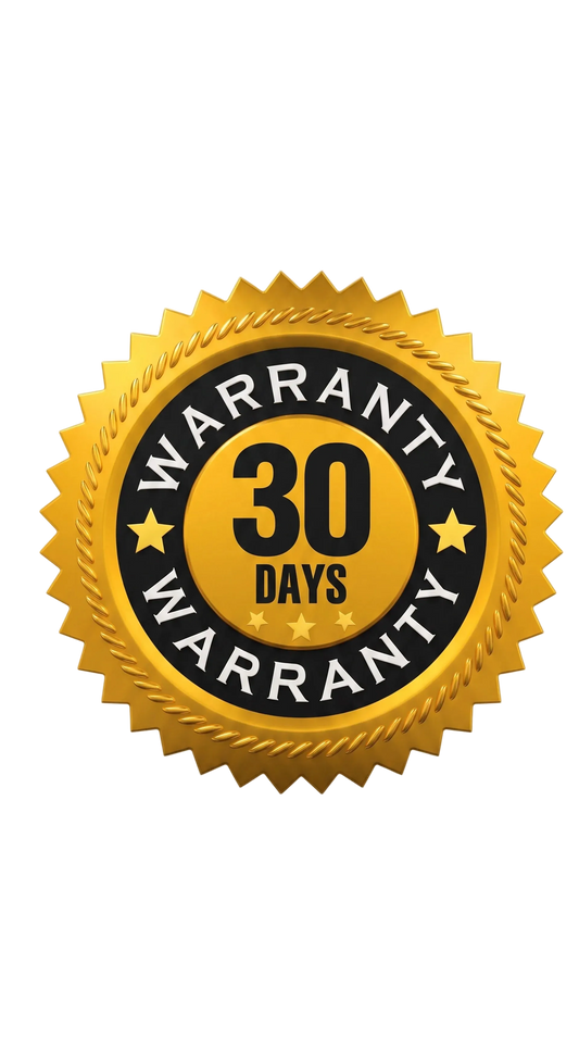 30-Day Warranty